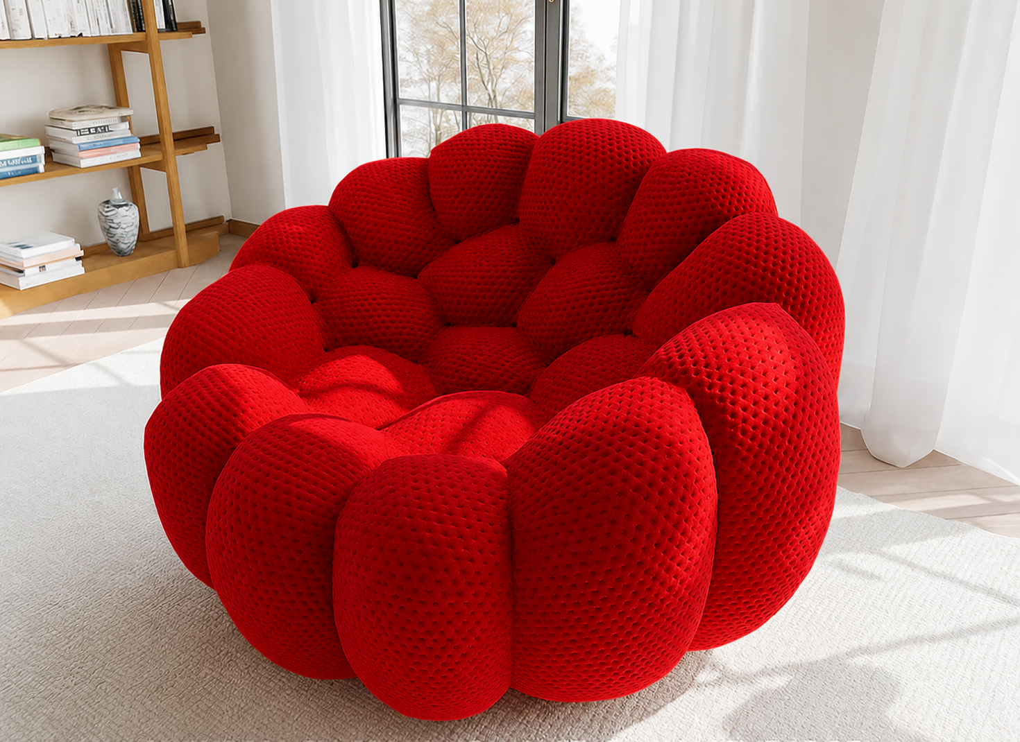 Canapé Nuage en Bouclé