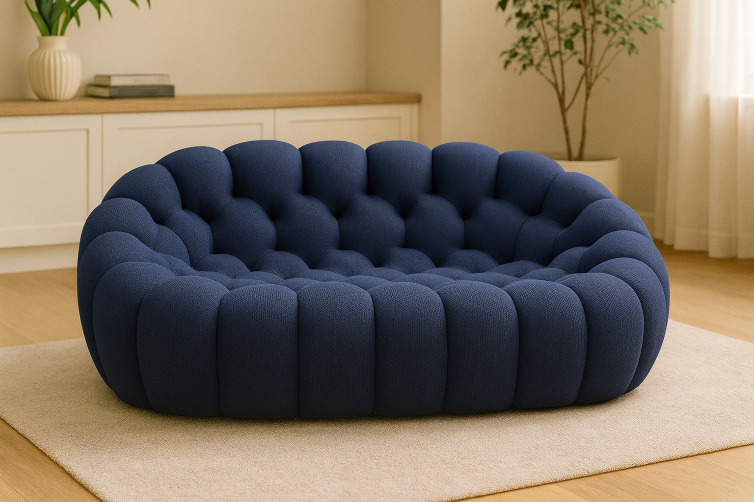 Canapé Nuage en Bouclé