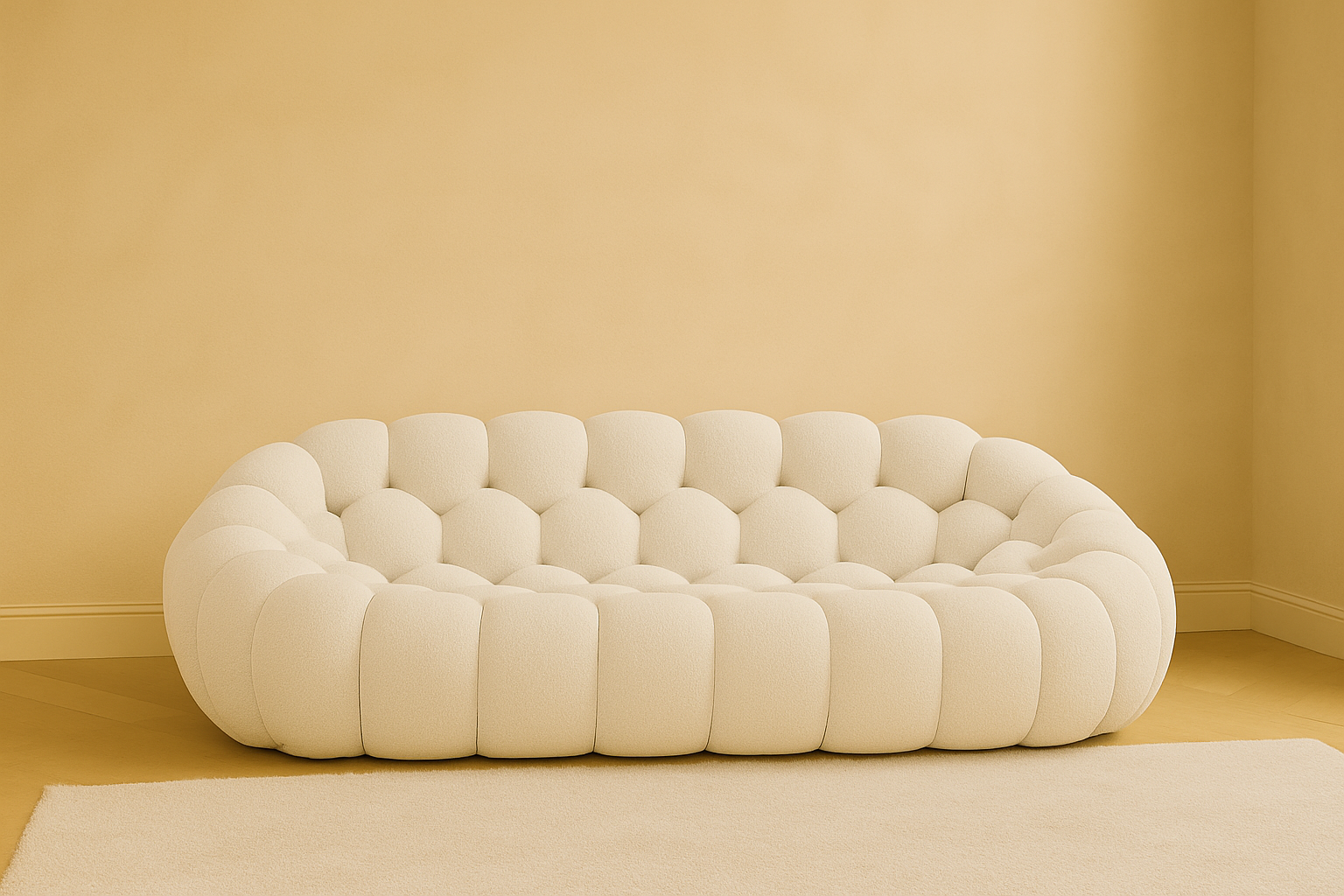 Canapé Nuage en Bouclé