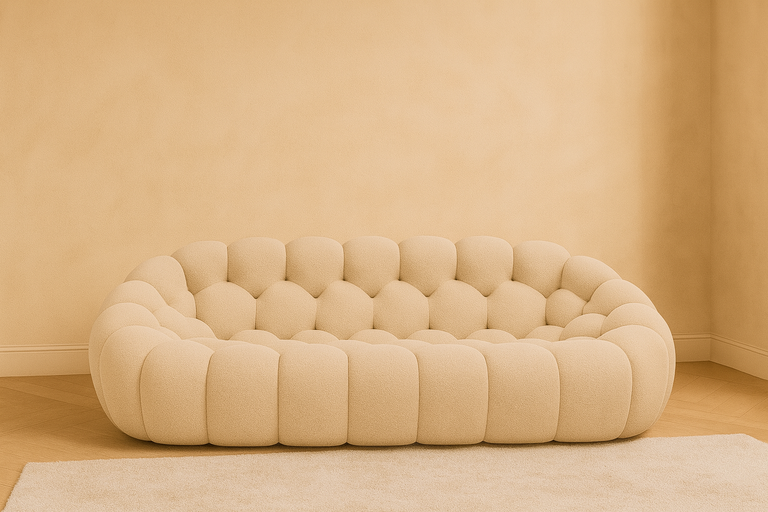 Canapé Nuage en Bouclé