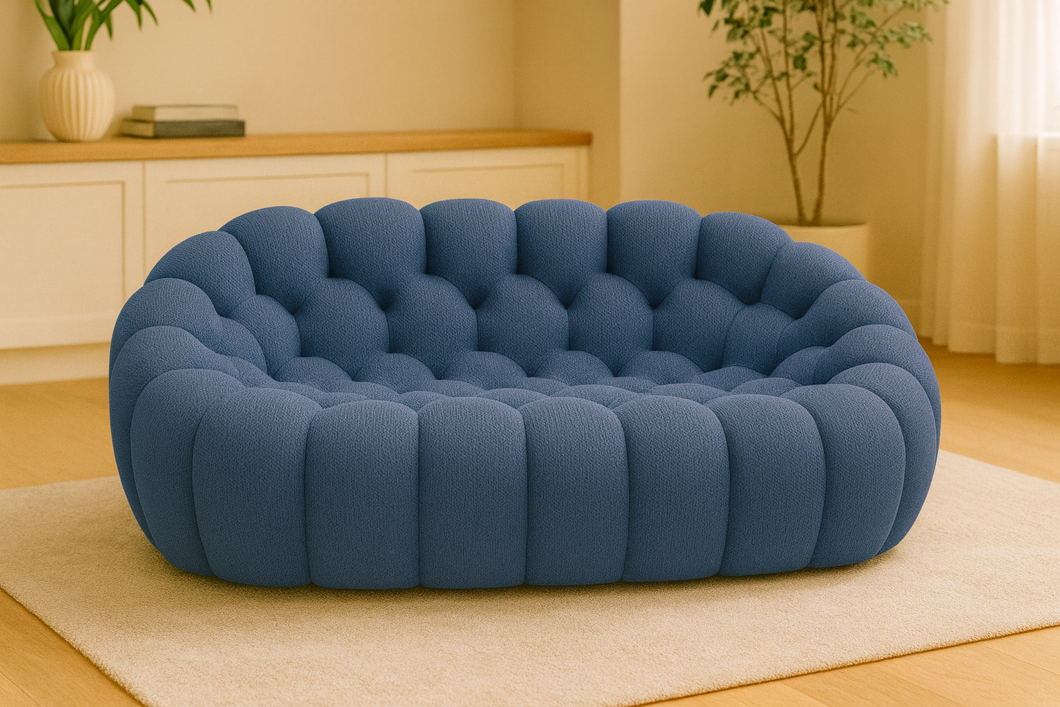 Canapé Nuage en Bouclé