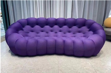Canapé Nuage en Bouclé
