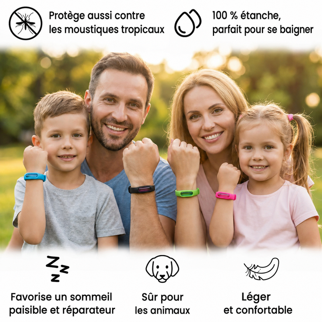 Bracelets anti-moustiques Fiabelo™