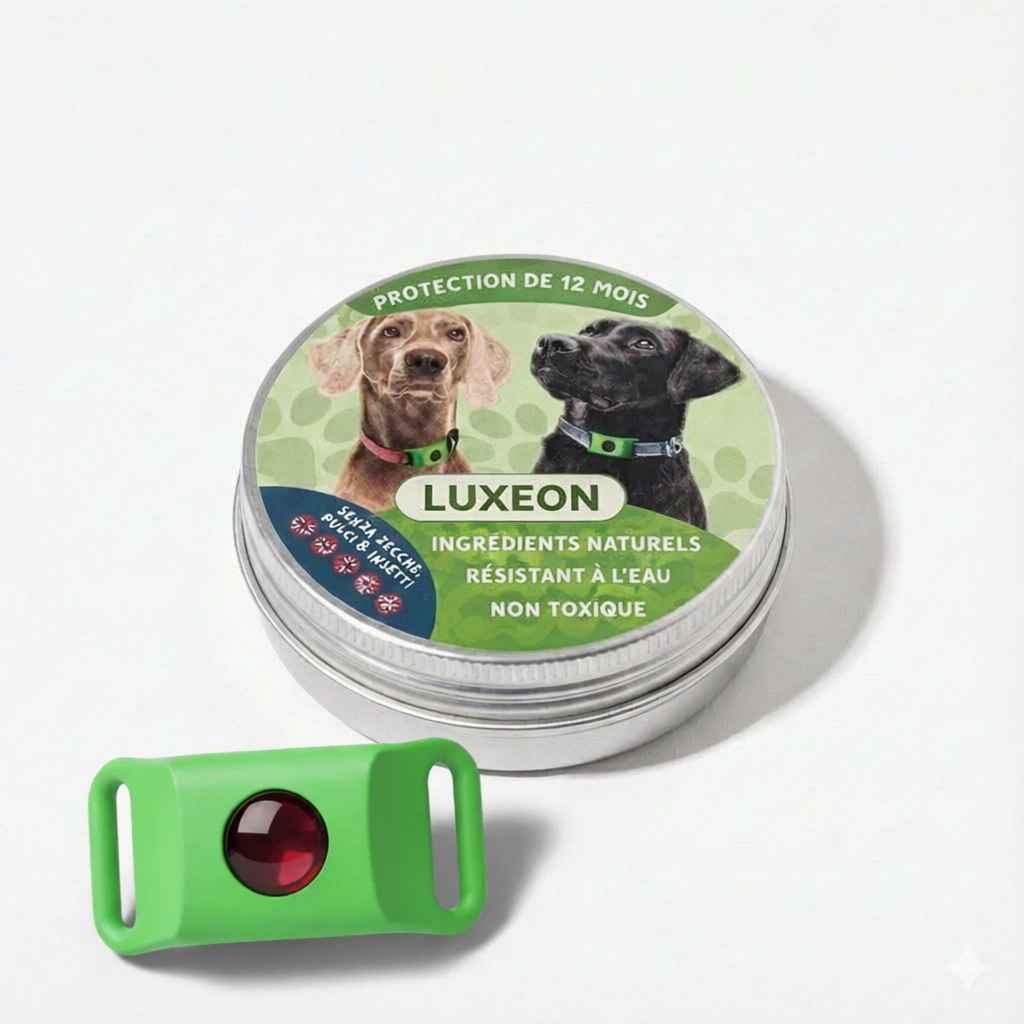 Pendentif Fiabelo™ - 12 mois de protection naturelle pour chiens