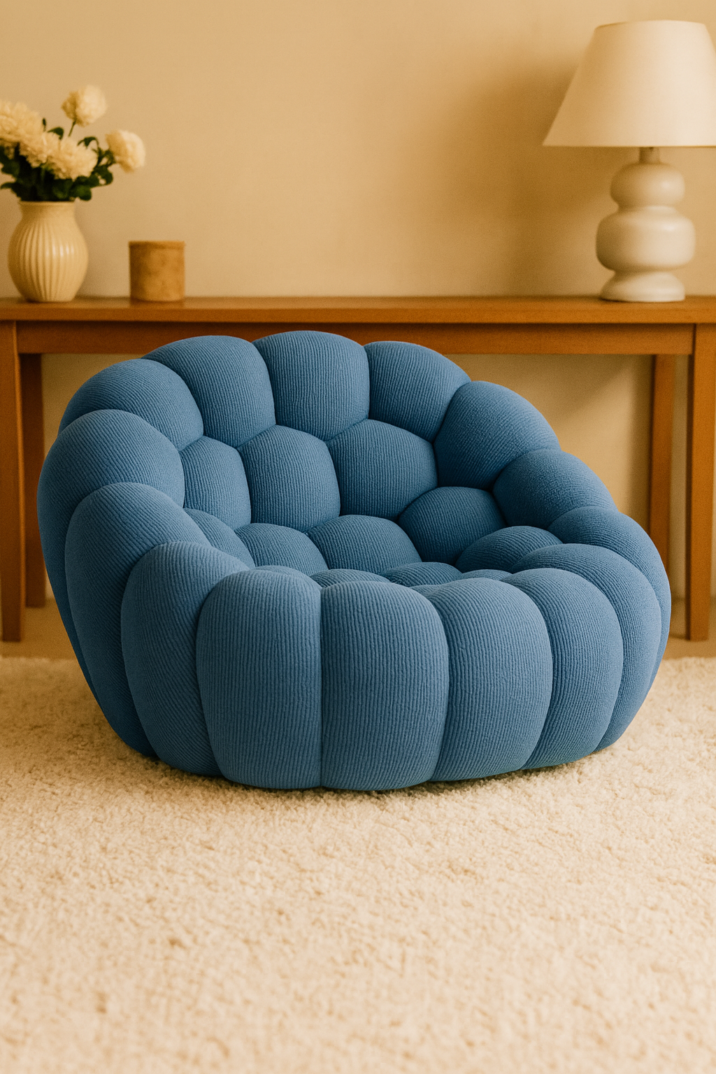 Canapé Nuage en Bouclé