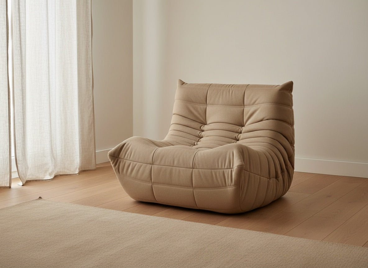 Fauteuil Cocon 1 place beige